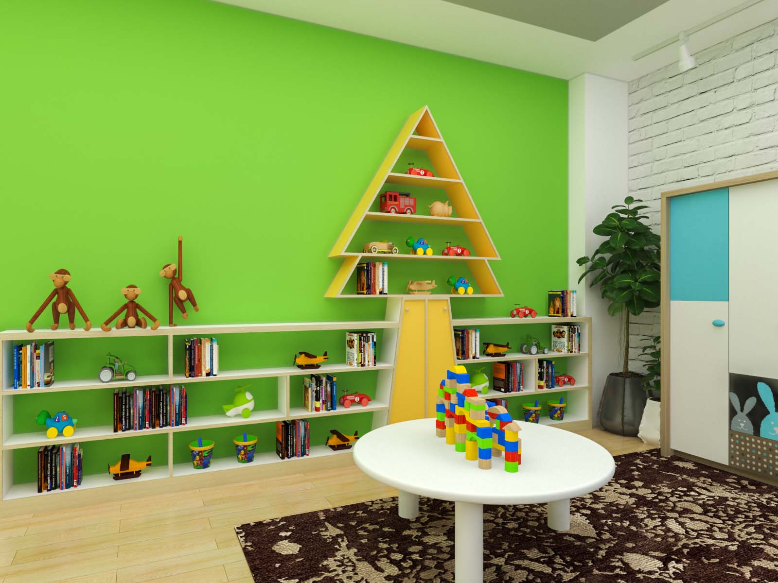 Creative colour combination ideas for kids’ room