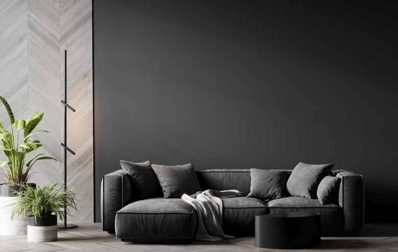 Dark Walls in Small Rooms: Tips to Make It Look Spacious