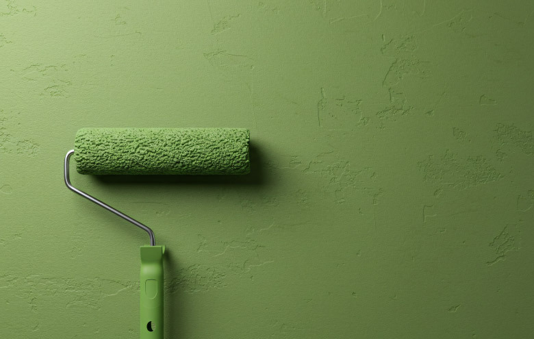 Style Your Interior Walls Using Green Colour Texture Paint in 2025