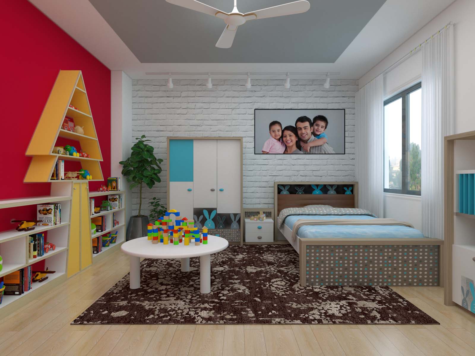 Trending Fun Wall Colour Ideas For Your Kids Room