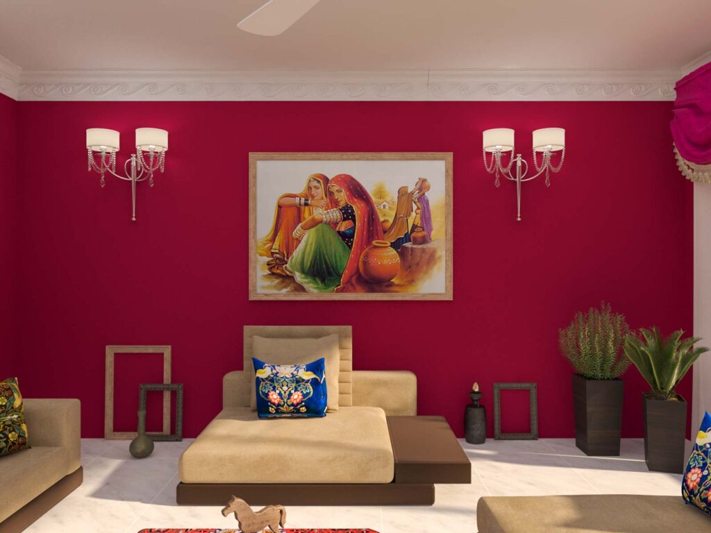 Make your living room a royal Rajasthani delight! Indian Homes