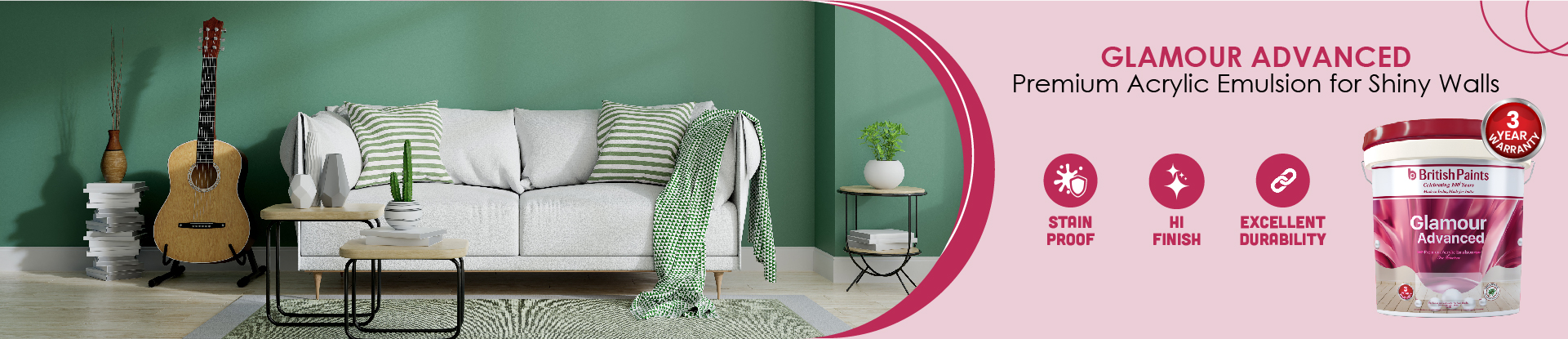 Glamour Advanced Premium Acrylic Emulsion