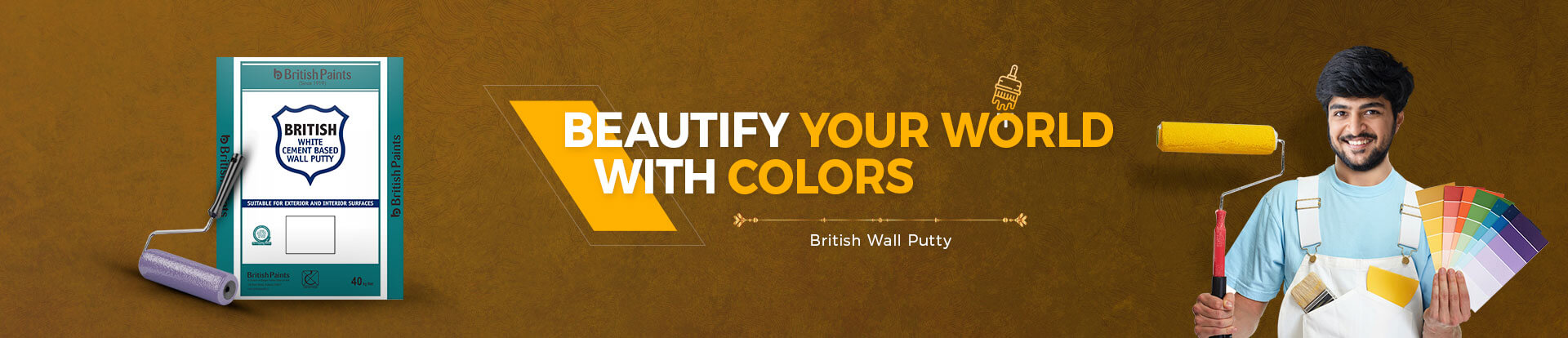 British Wall Putty