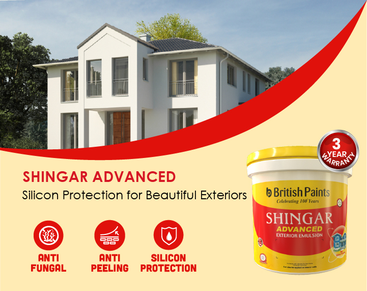 Shingar Advanced Acrylic Emulsion Paint Price: British Paints