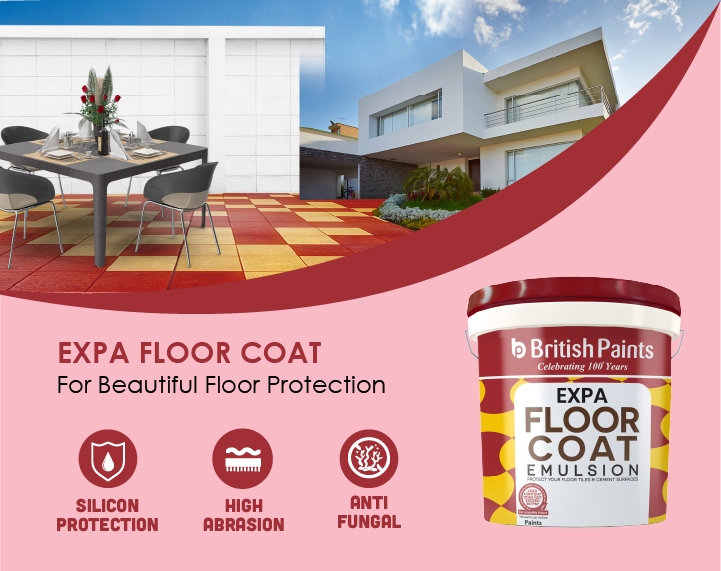 Floor Paint Emulsion: 100% Pure Acrylic Emulsion - British Paints
