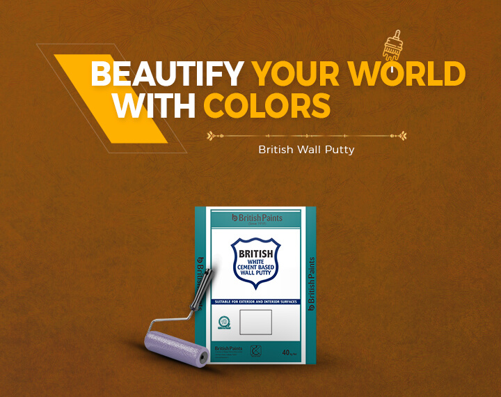 Shield White Cement Based Wall Putty | British Paints