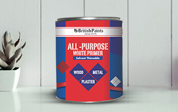 All Purpose White Primer, thinnable primer for All Purpose, white  Undercoats